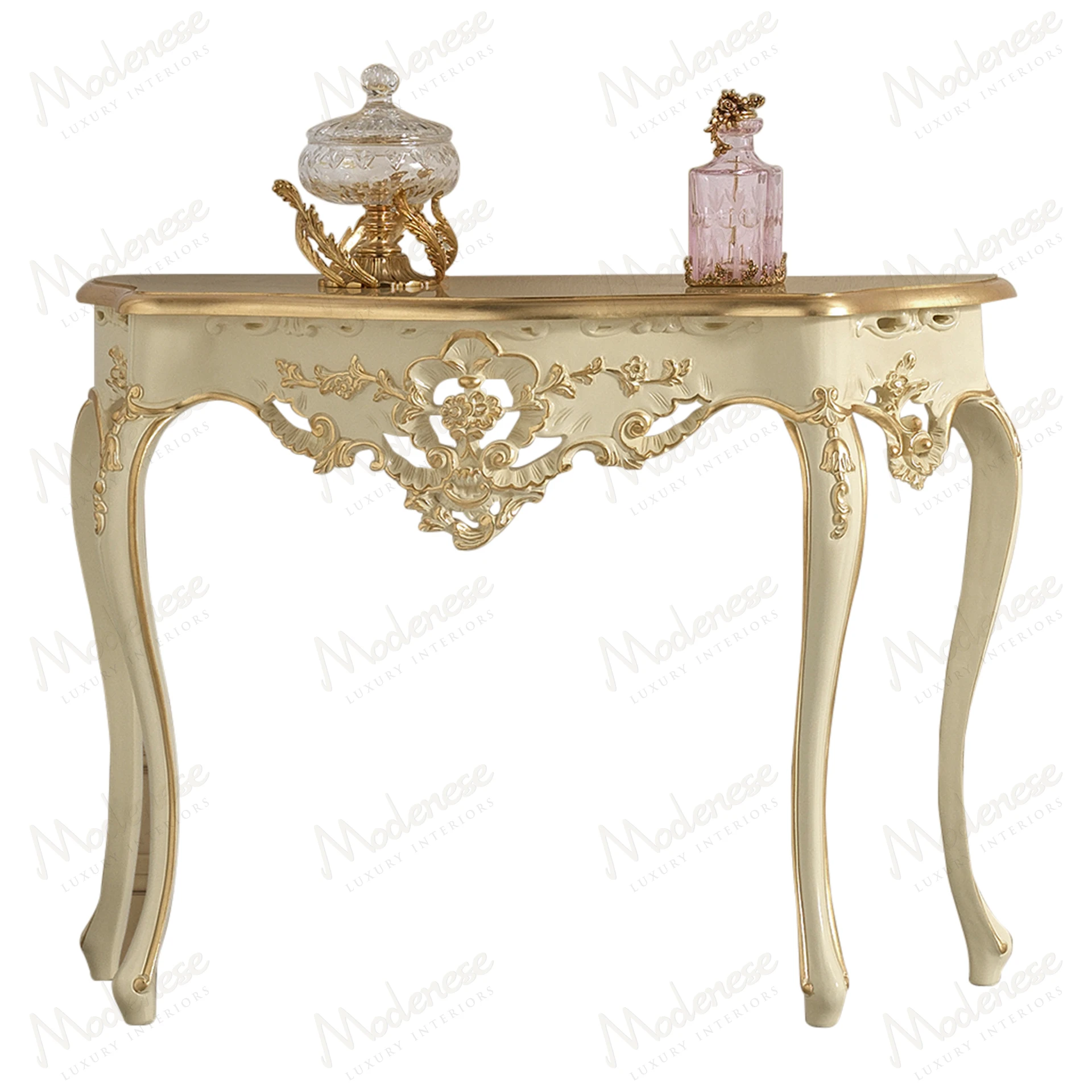 CLASSIC FURNITURE Aurora Charm Hand-carved Console