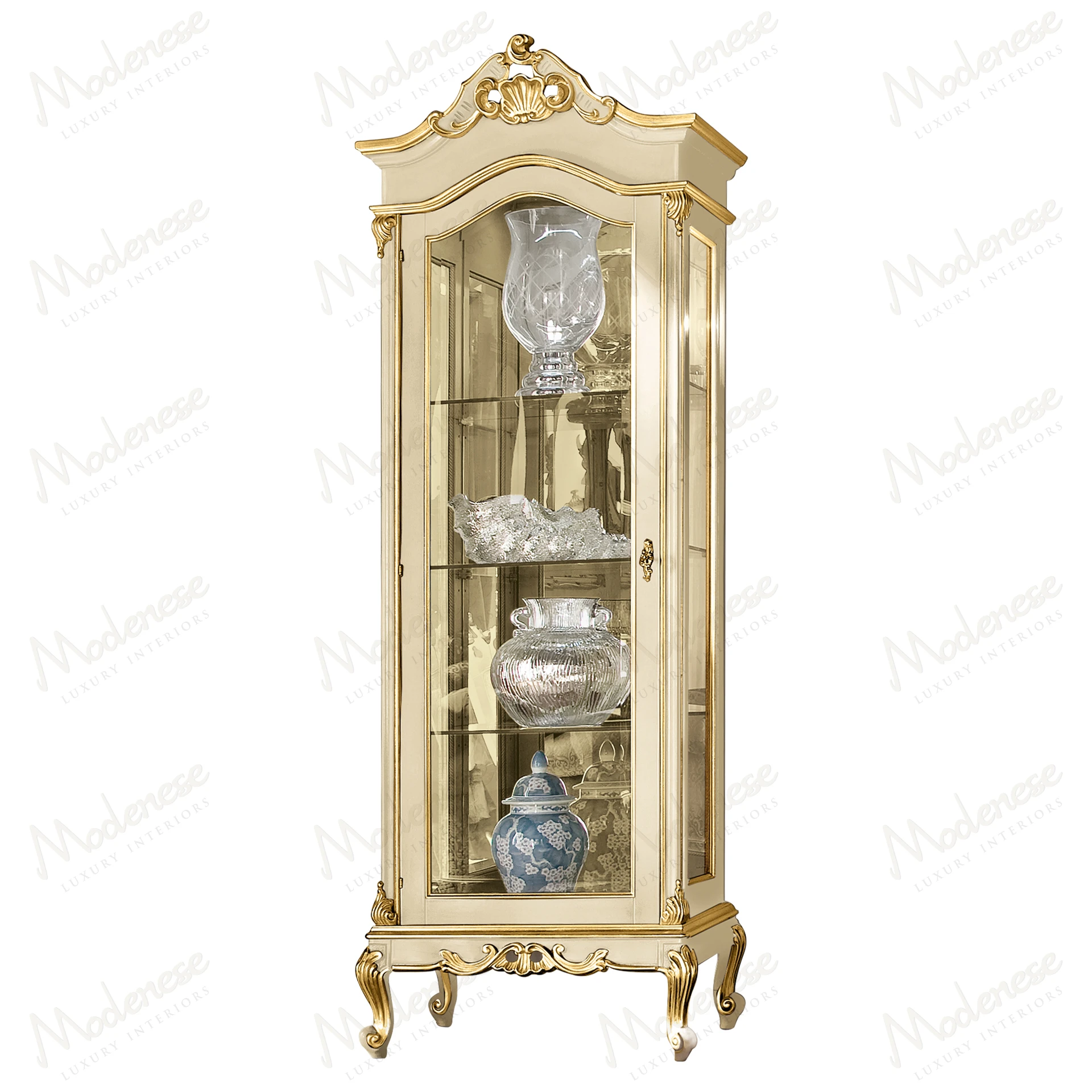 Golden Haze Cabinet with Left Opening