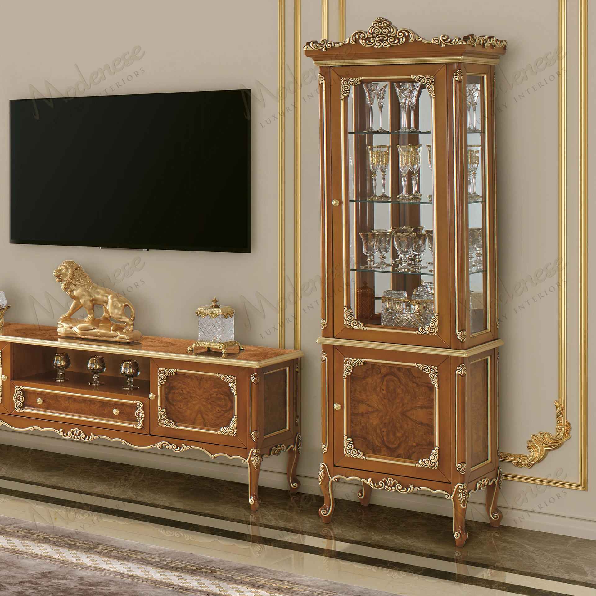 Timeless Grace Cabinet with Right Opening