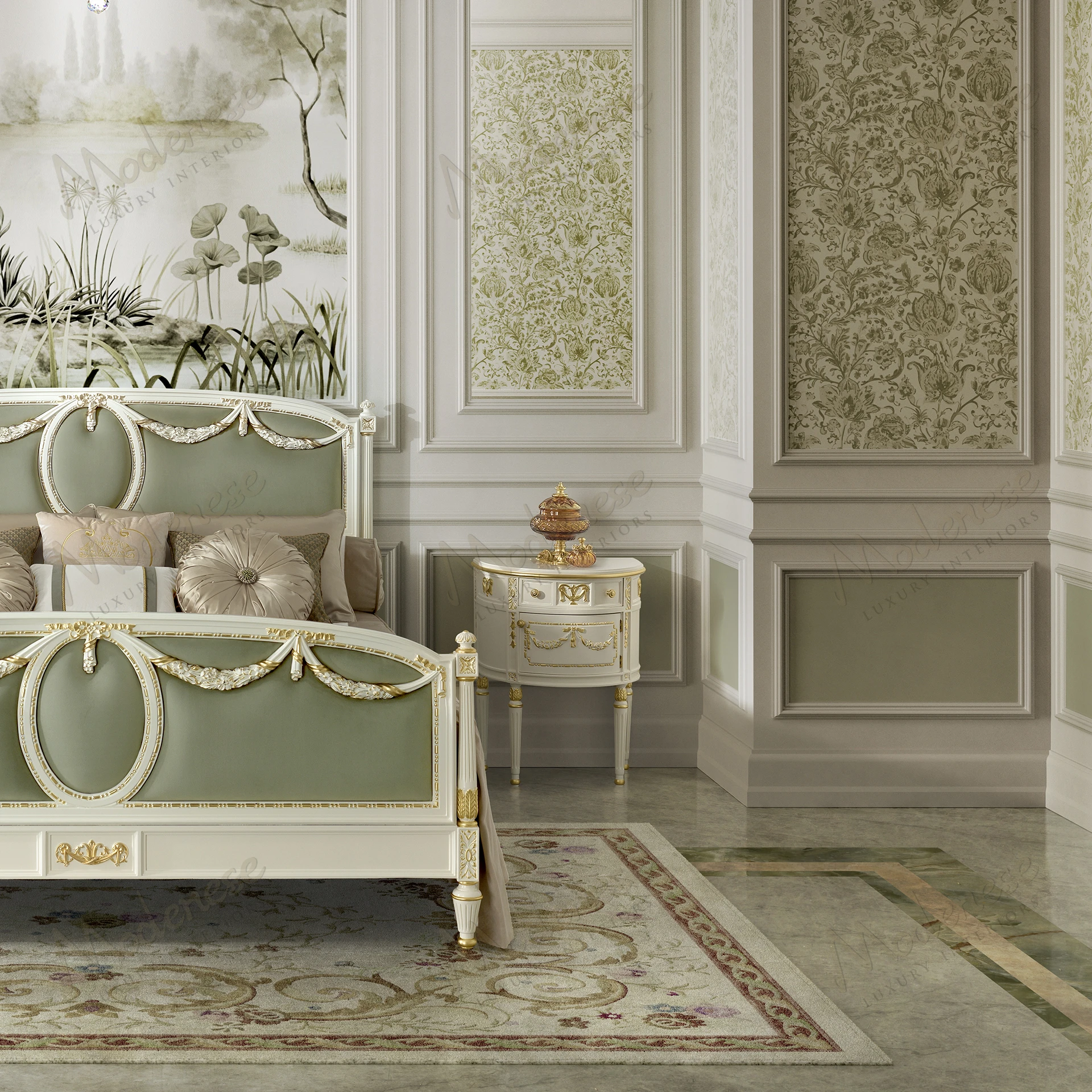 Soft Veil Night Table