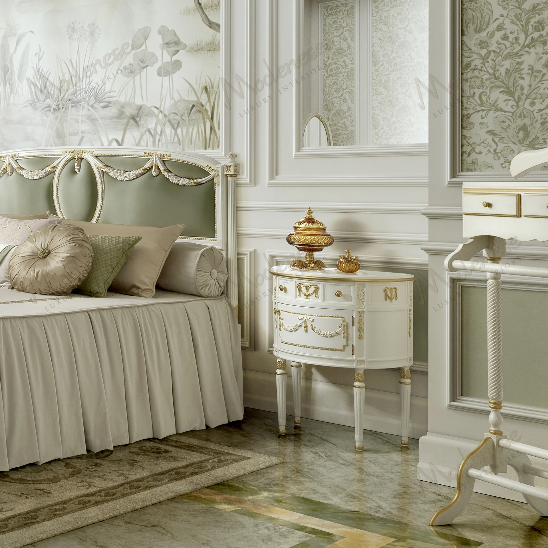 Soft Veil Night Table