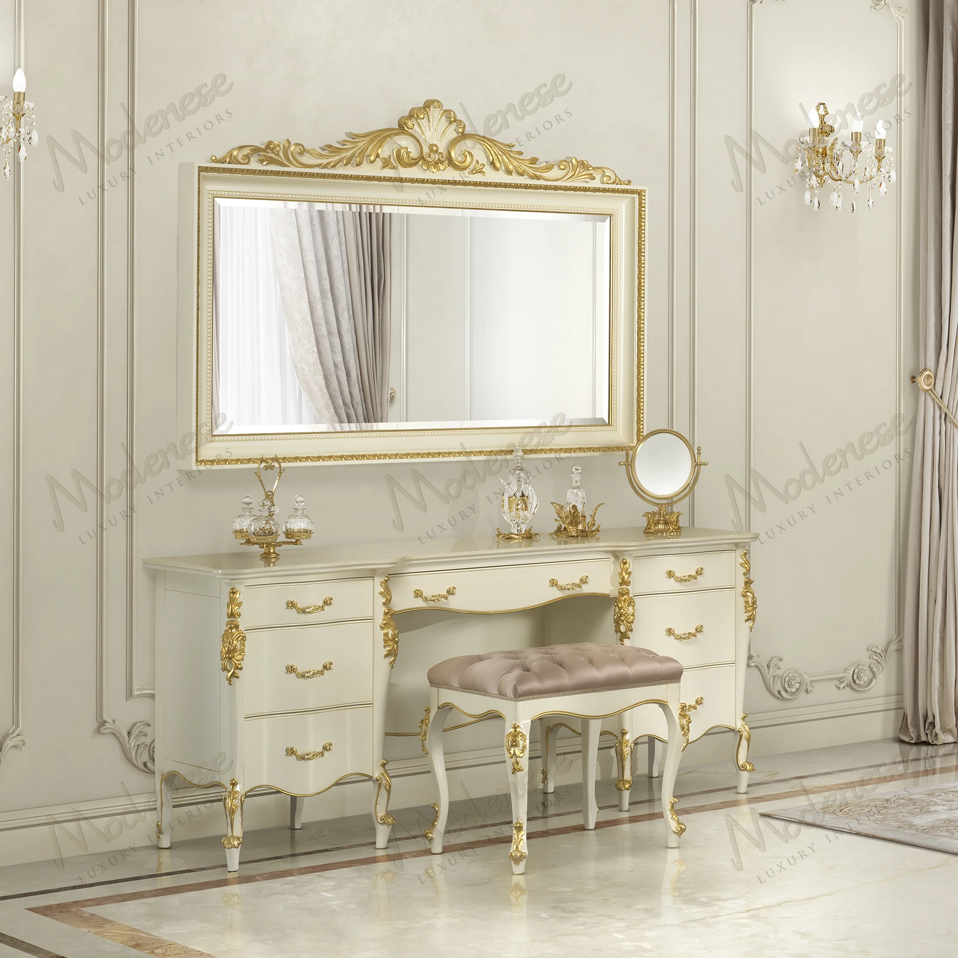 Delicate Bliss Pouf in soft pink satin with matching capitonné buttons, featuring a cozy texture. Stylish and comfortable seating option