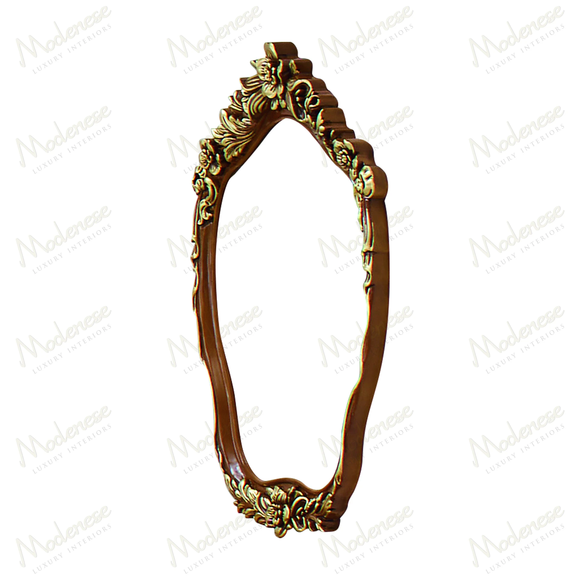 Elegant, frameless mirror with a smooth, cozy texture, reflecting light beautifully, offering a touch of palatial sophistication