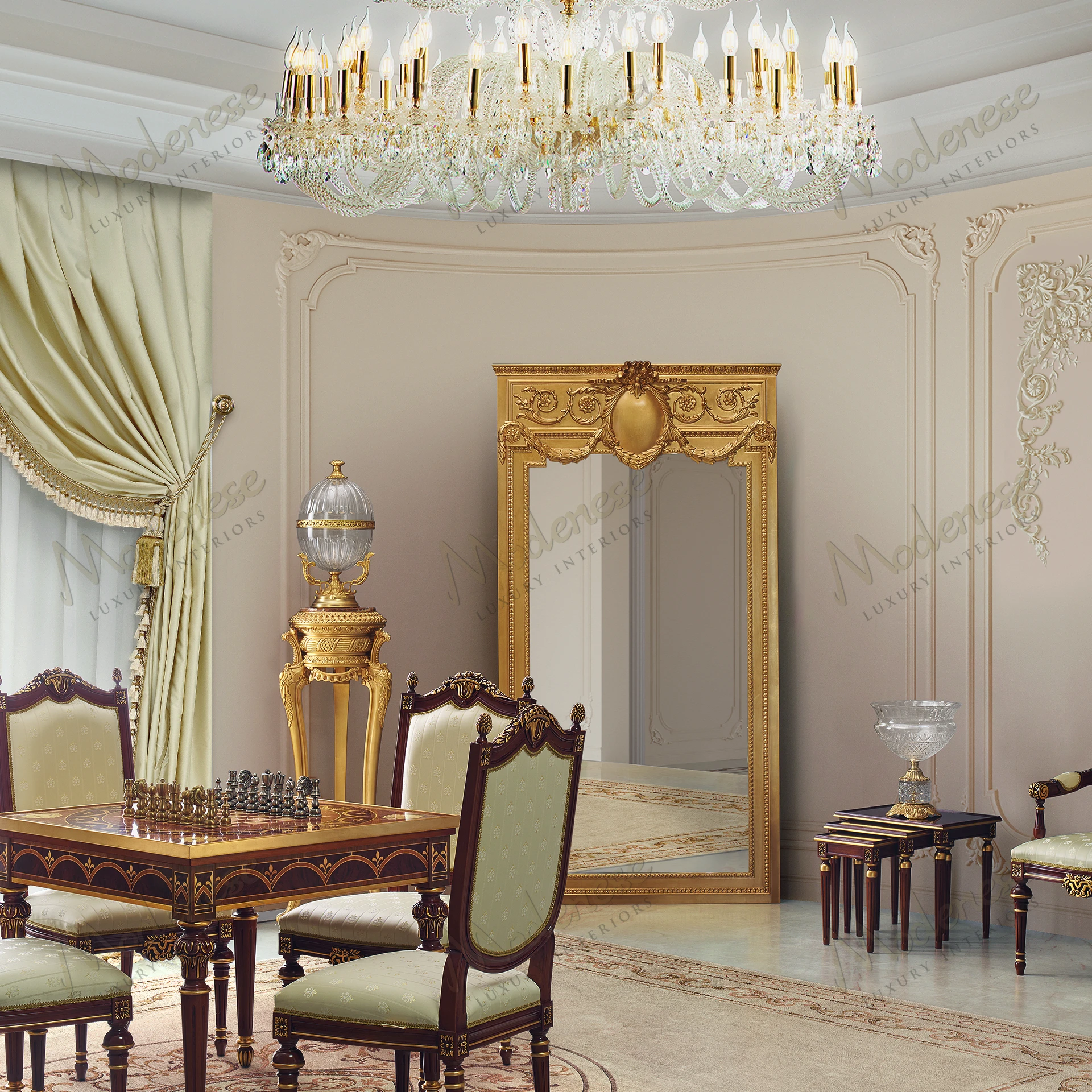 Elite Standing Mirror with a smooth, cozy texture No fabric upholstery Simple, elegant design enhances any room Sturdy and stylish