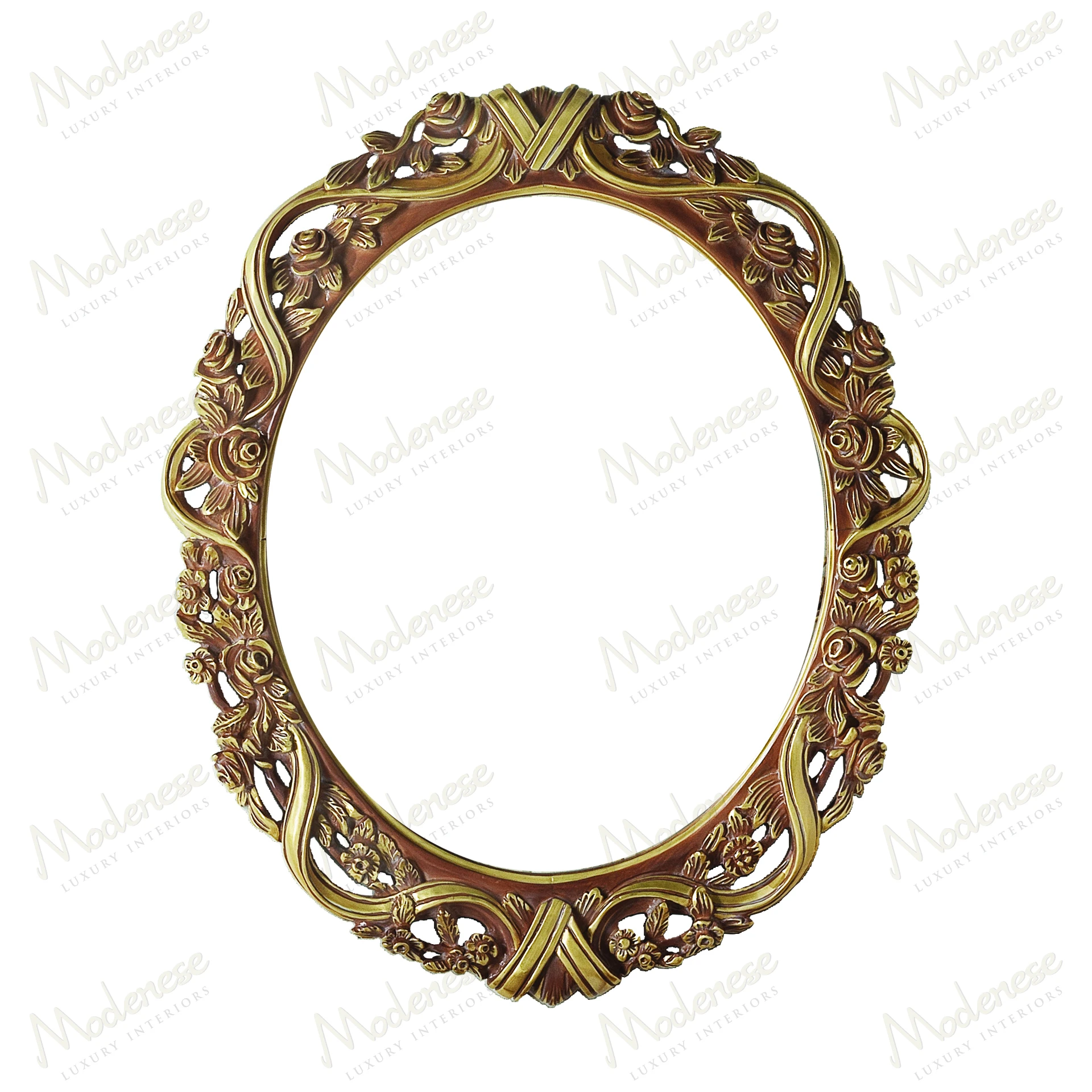 Pearl Luxury Oval Mirror