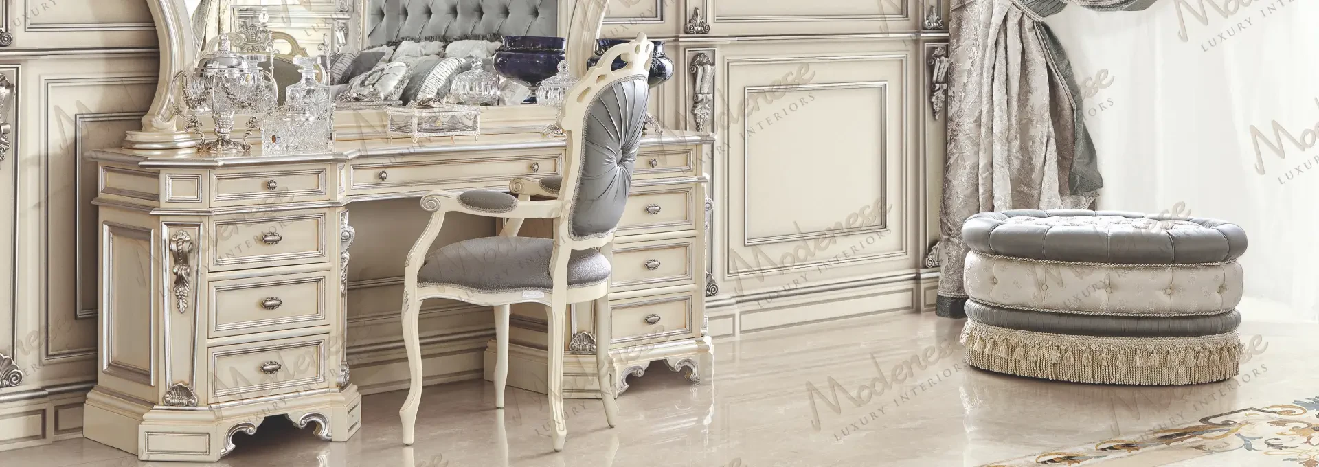 The Enchantment of the Luxury Coiffeuse: Creating the Perfect Beauty Corner in the Master Bedroom