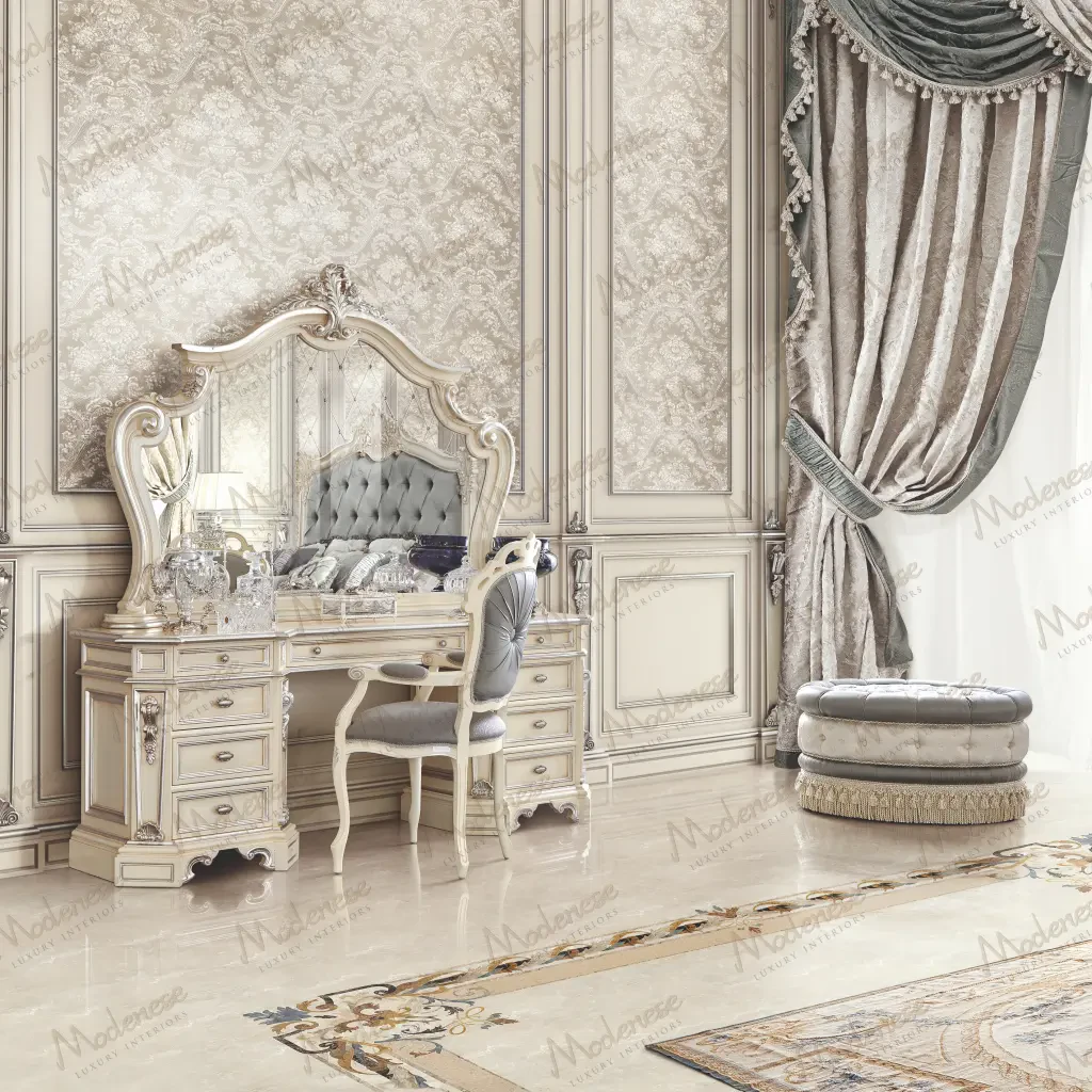 The Enchantment of the Luxury Coiffeuse: Creating the Perfect Beauty Corner in the Master Bedroom