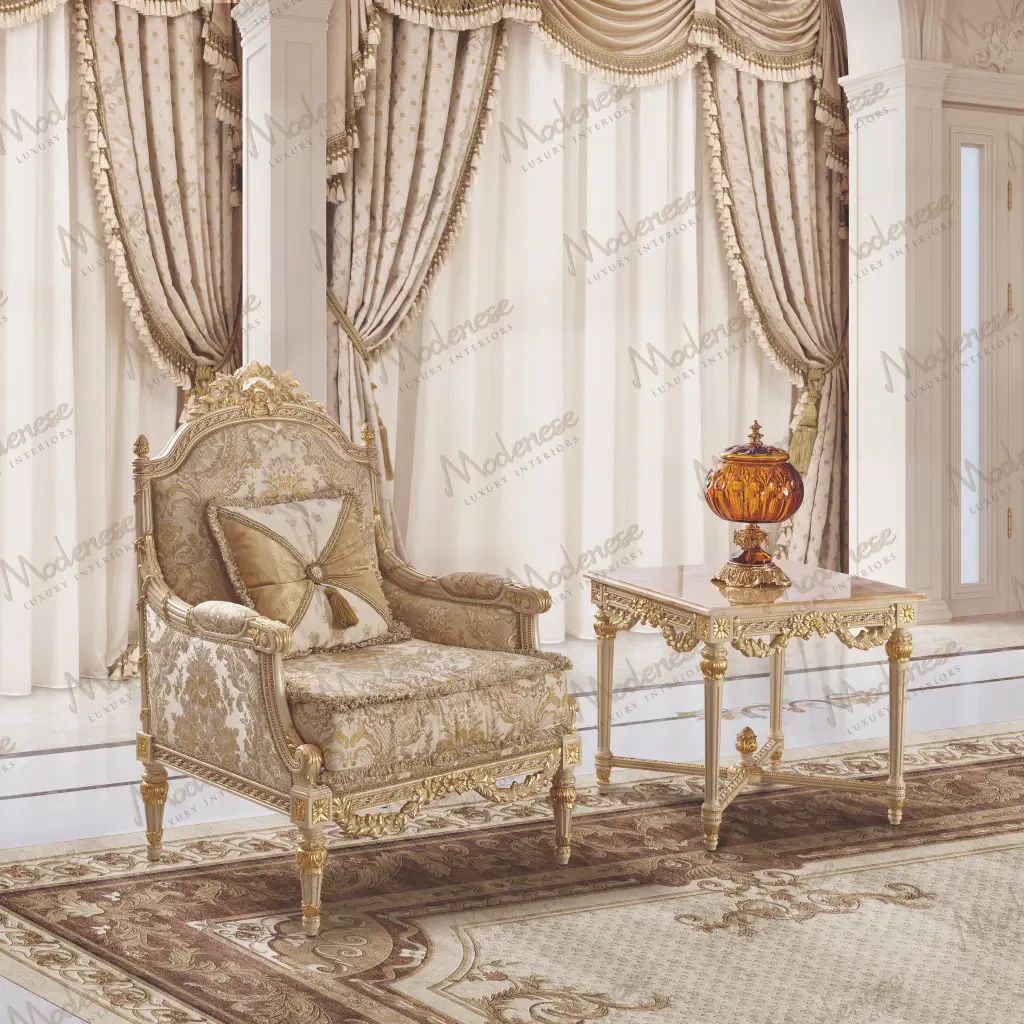The Art of the Luxury Classic Armchair: How to Transform Your Living Area into a Timeless Palace