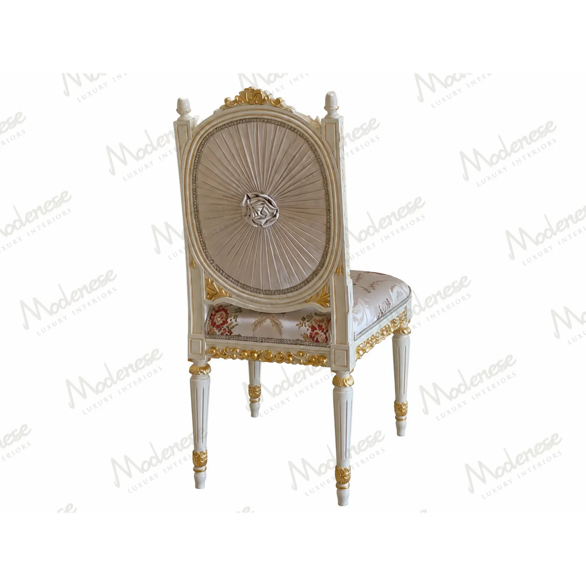 Grand Luxe luxury dining chair handcrafted in Italy