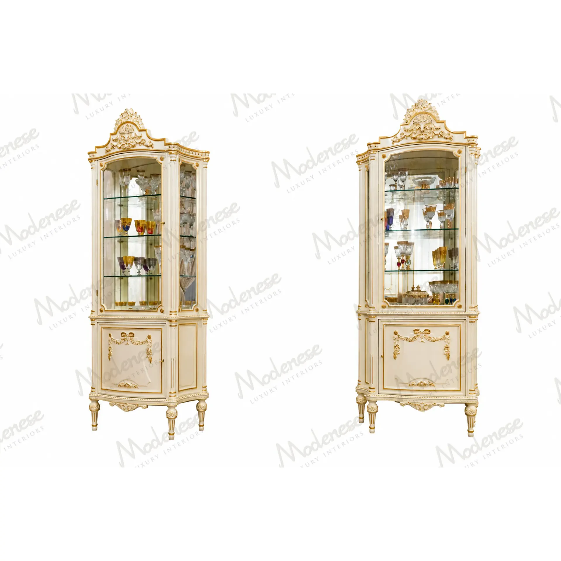 Majesty single door cabinet handcrafted in Italy