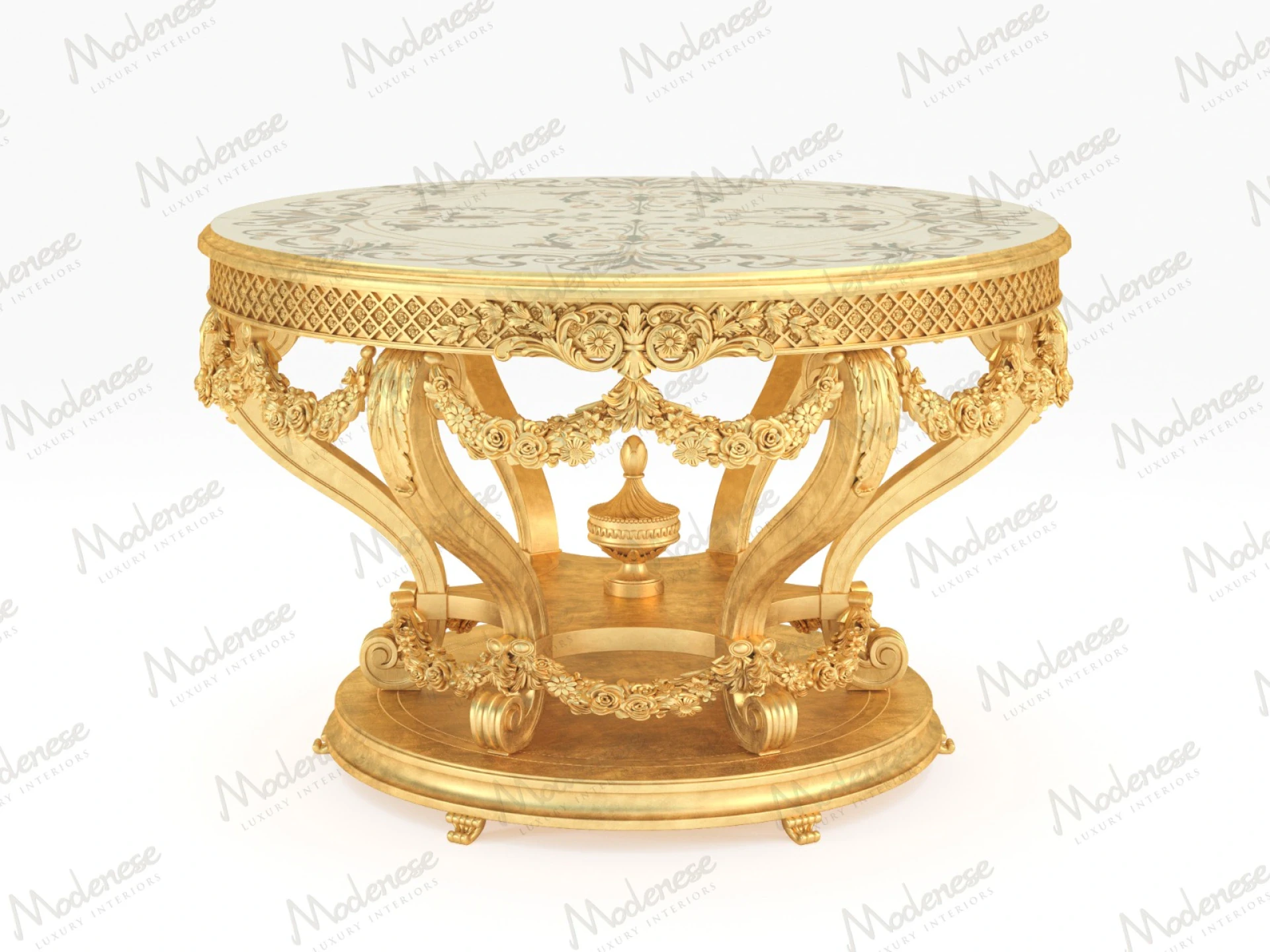 Gilded center table