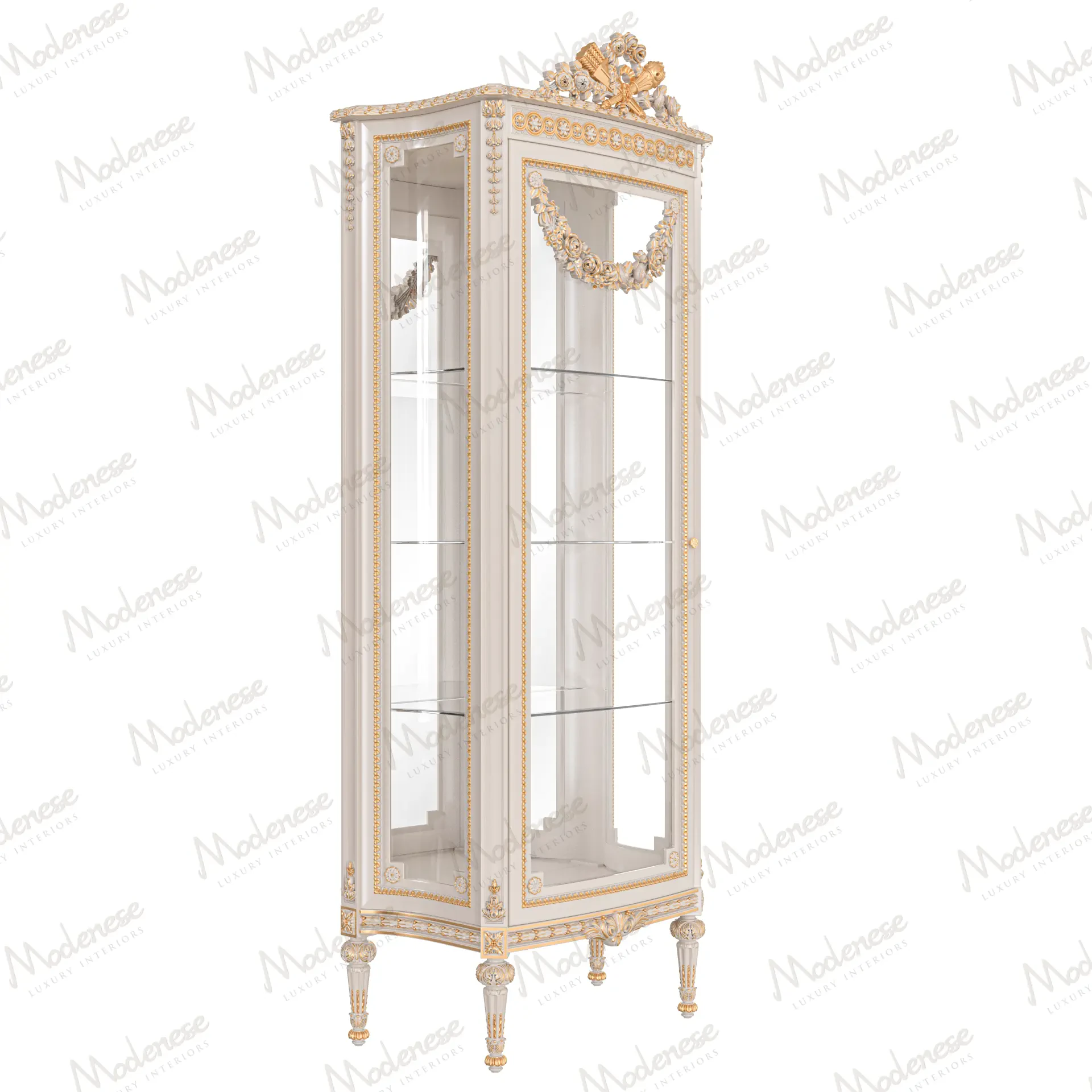 Château single door cabinet - view 2