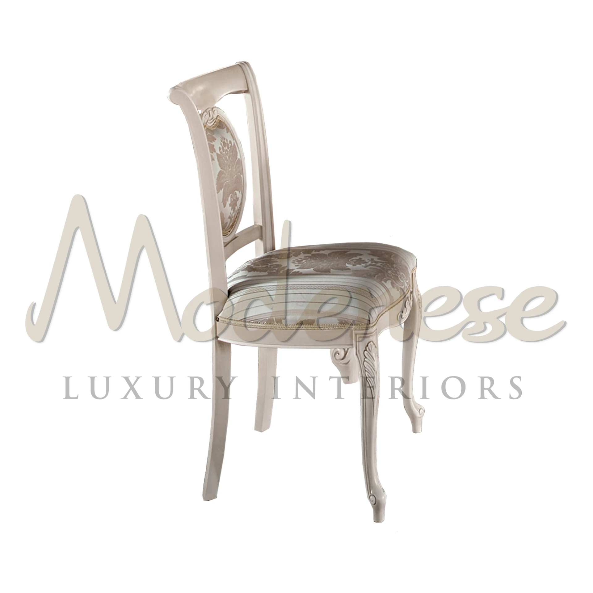Handcrafted elegance atop a black lacquered wooden frame with golden accents. Customizable fabric and frame colors for personalized luxury decor.