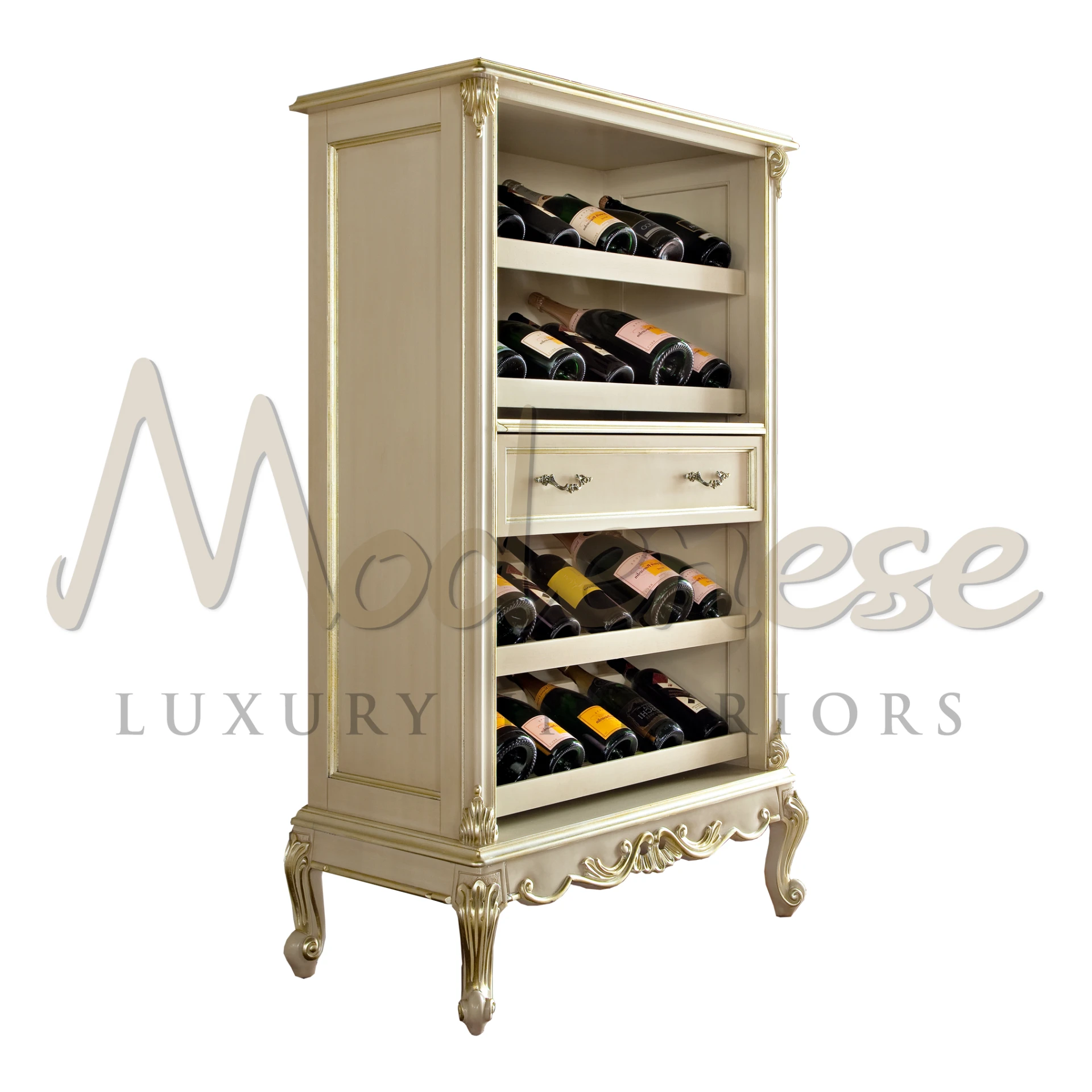 Ivory wine rack deals