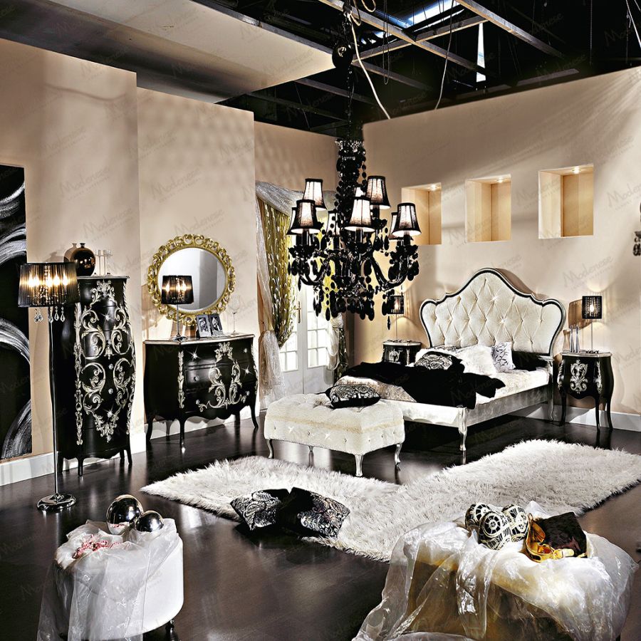 Sunlight streams into an elegant space, illuminating the rich textures of Sarelli Gold textiles on a sofa, a prime example of modern Gold Interior Design.