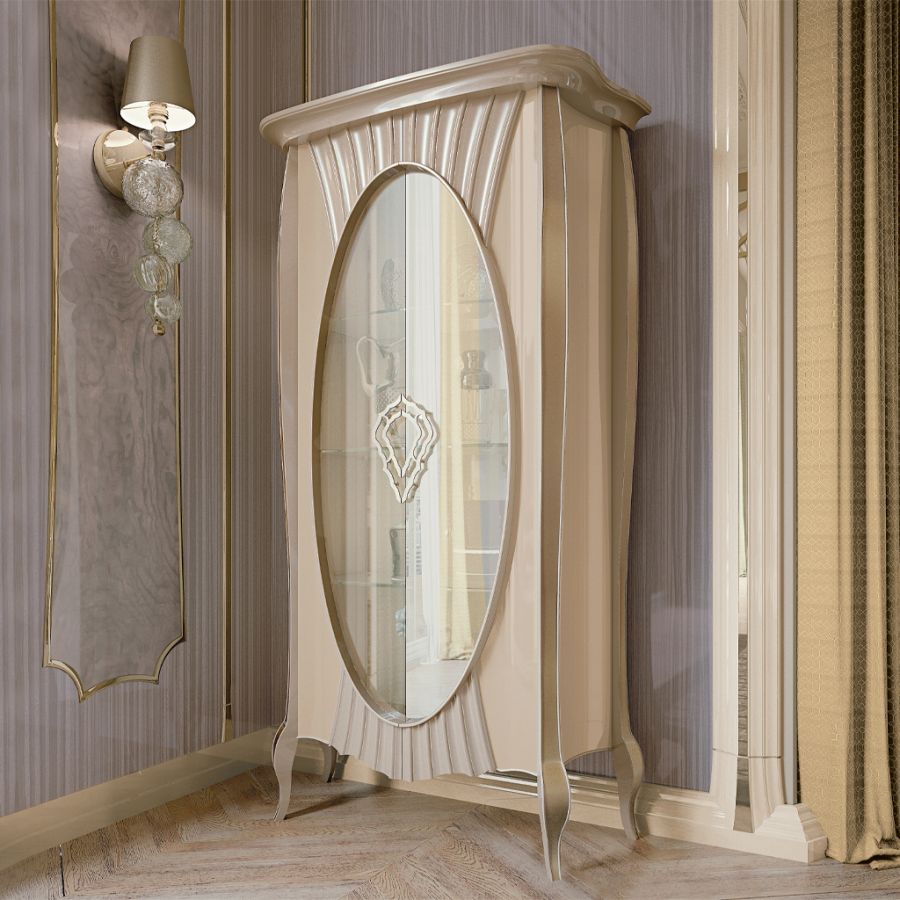 An inspiring dining room idea where a sleek, contemporary sideboard complements a grand Makassar wood table, epitomizing modern eclectic interior design.