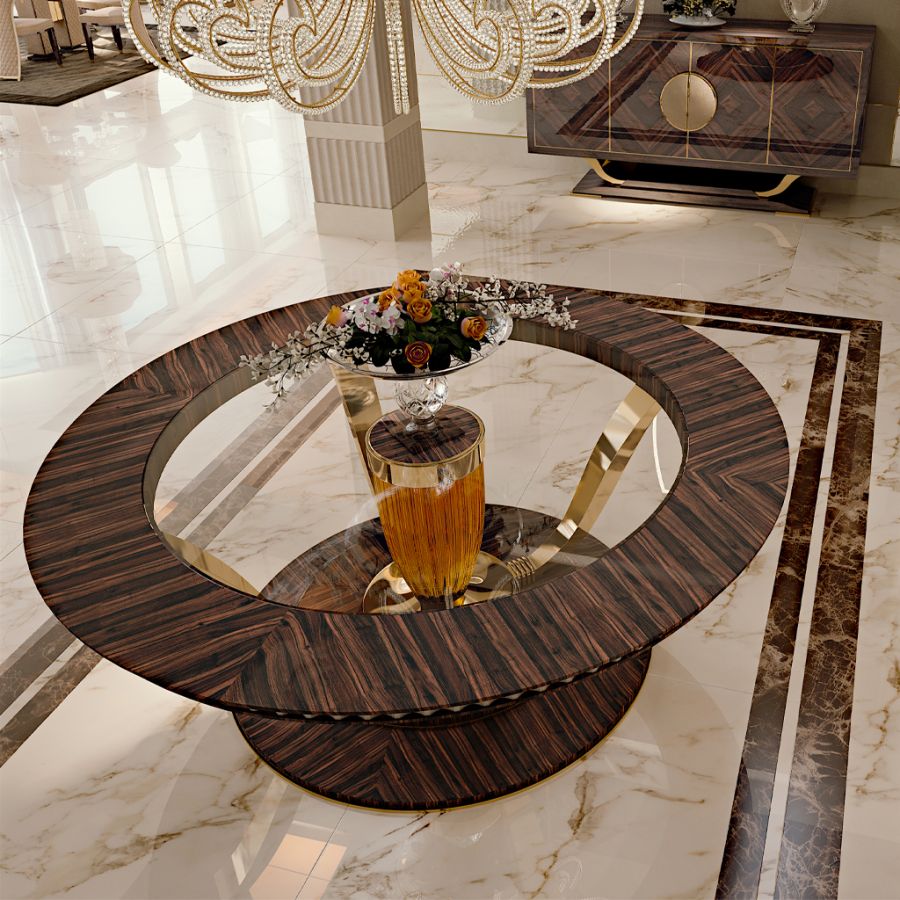 A sophisticated penthouse interior with integrated smart home controls, embodying the principles of evolutionary design for a seamless living experience.